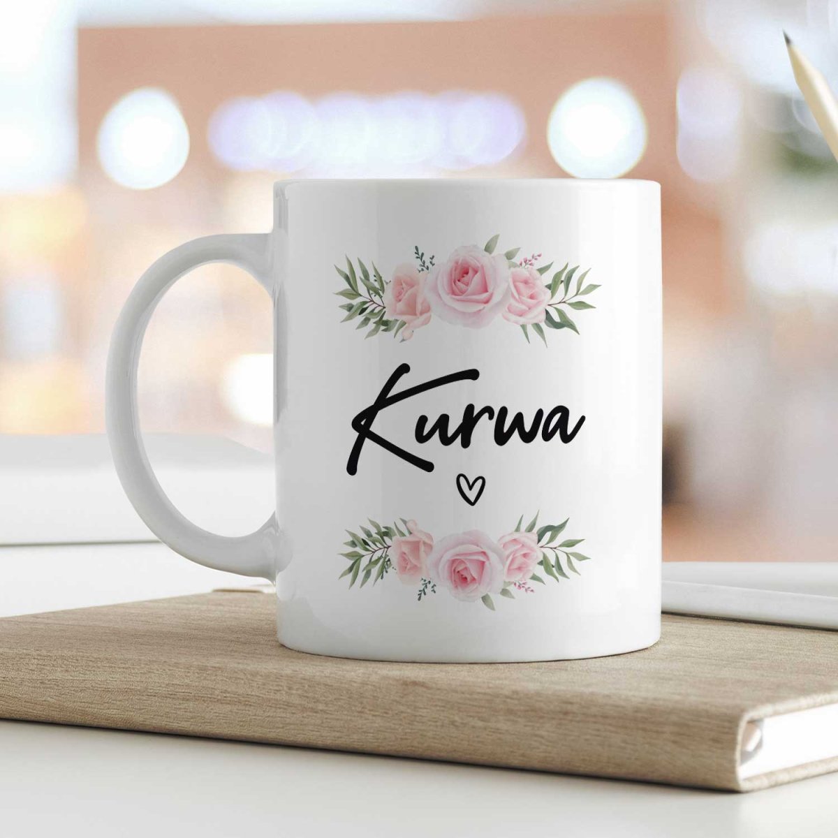 Bedruckte Tasse Kurwa – Bild 8