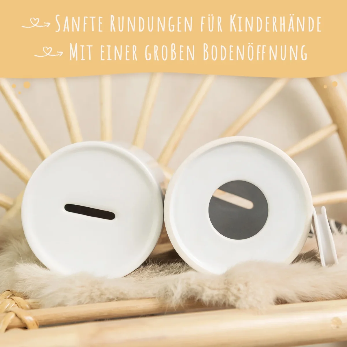 Spardose aus Keramik - Waldtiere – Bild 6