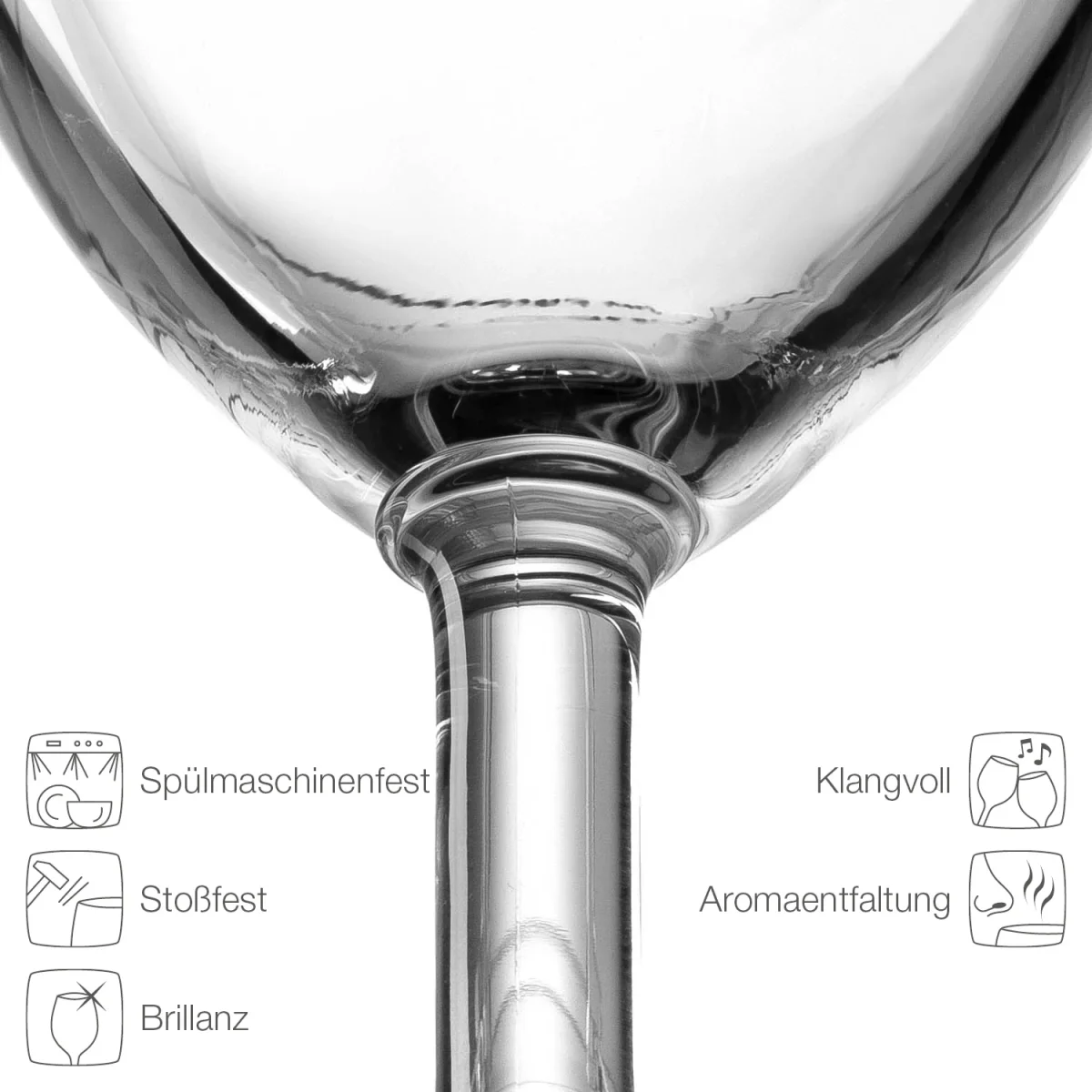 Leonardo Bierglas mit Gravur "Bier geht immer" – Bild 6