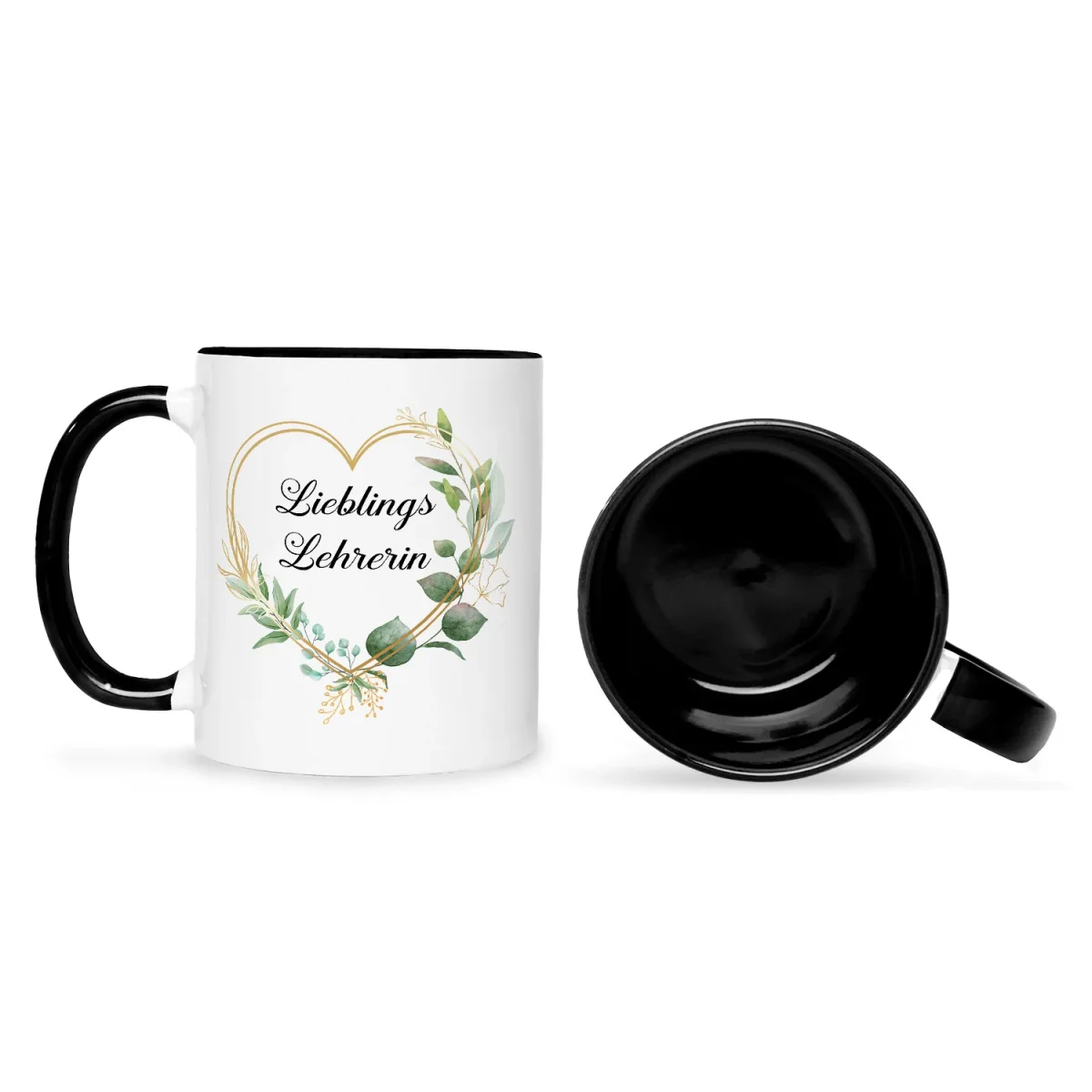 Bedruckte Tasse mit Spruch Lieblingslehrer/Lieblingslehrerin – Bild 8