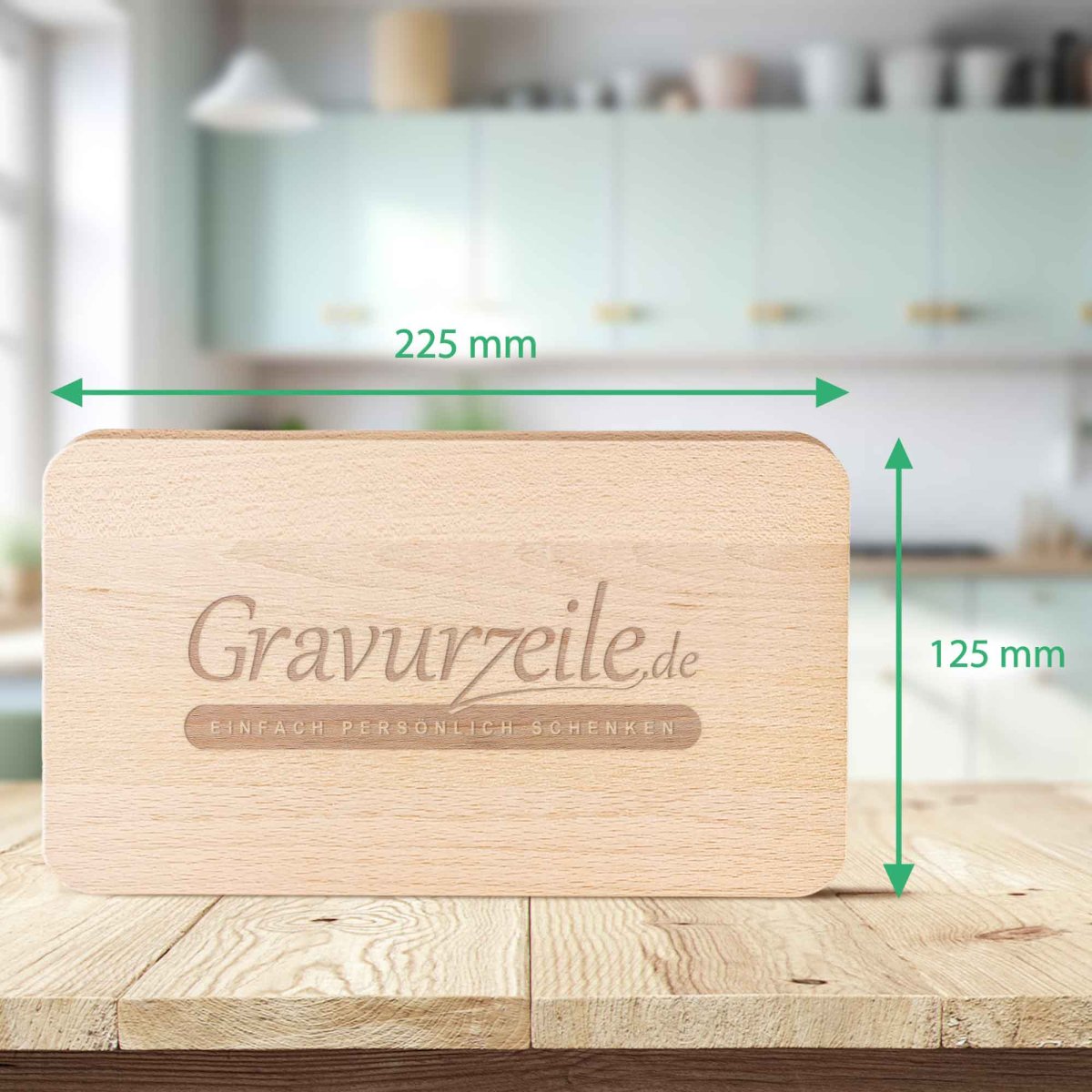 Frühstücksbrettchen aus Holz mit Gravur - Have yourself a merry little Christmas - Weihnachtsdeko – Bild 7