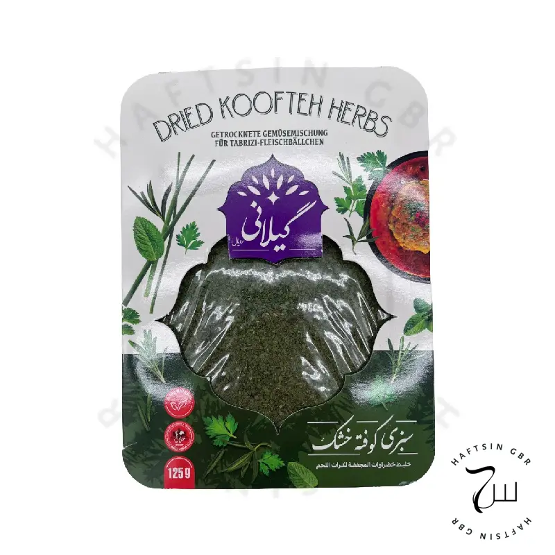 Gilani Sabzi Kufteh Khoshk 125g – Getrocknete Kräuter für Kufte | سبزی کوفته خشک گیلانی – Bild 2