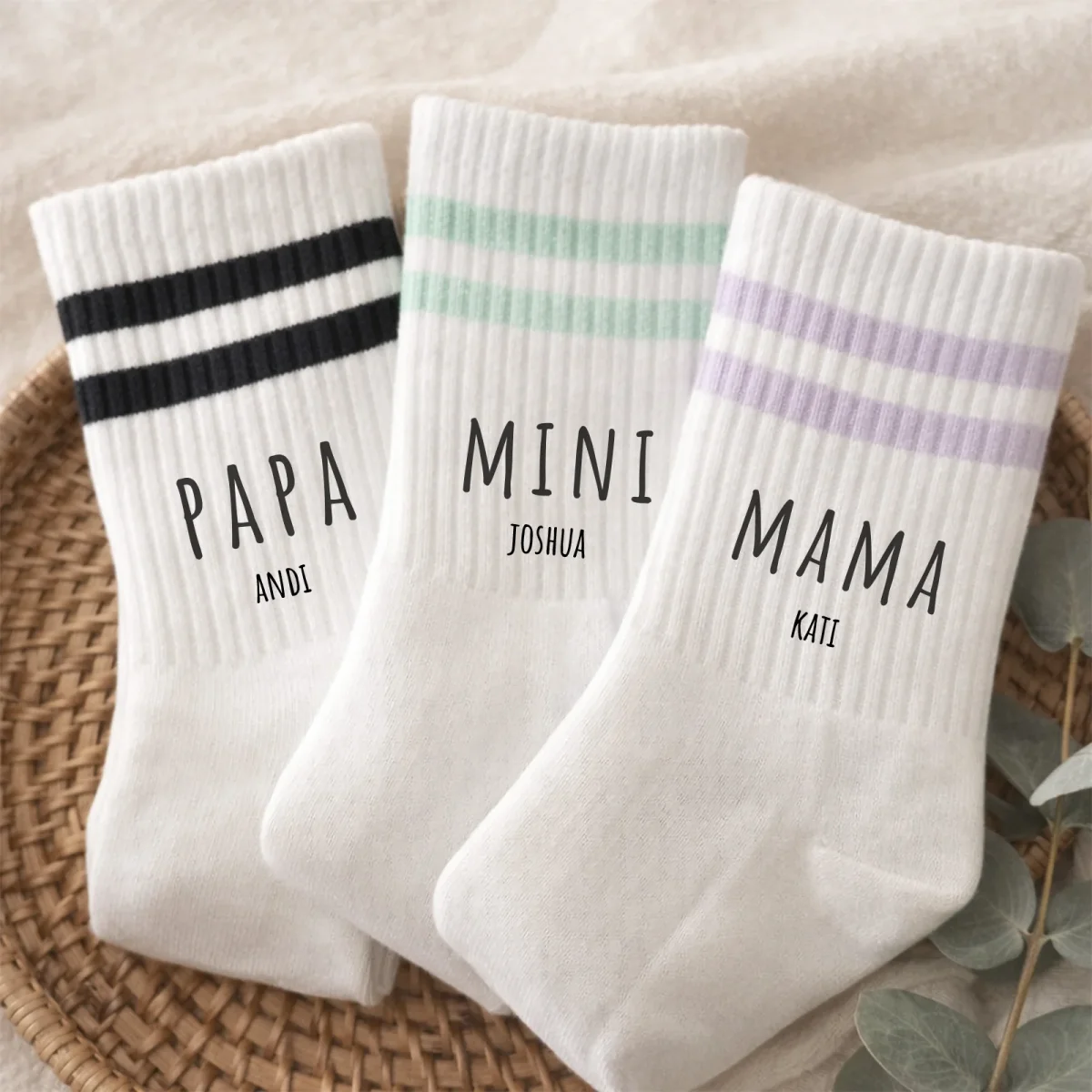 Socken „Papa“ personalisiert Sublimation – Bild 9